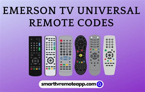 emerson tv remote codes 3 digit